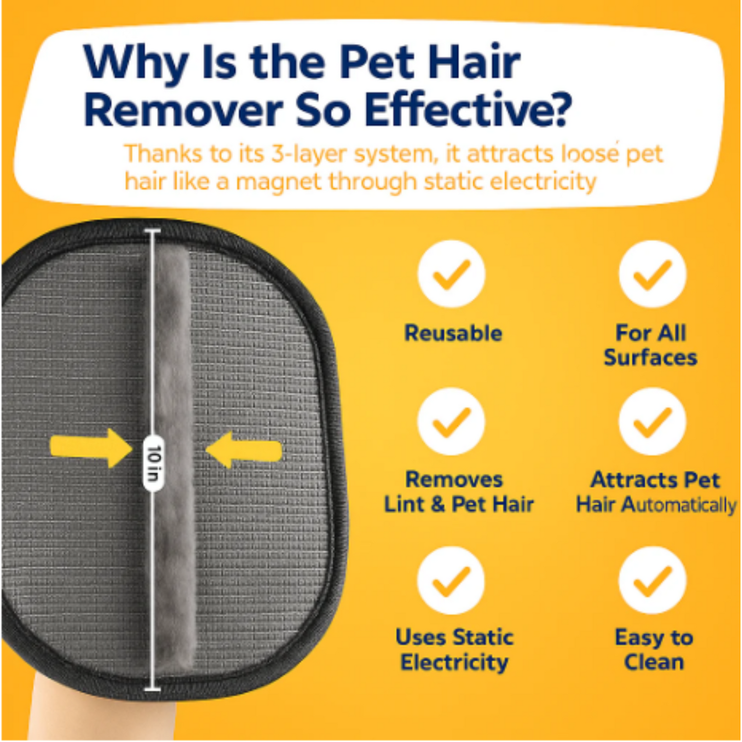 FluffOff™ Pet Hair Cleaner